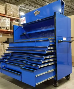 Extreme Tools 72 inch roller cabinet with hutch