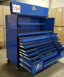 Extreme Tools 72 inch roller cabinet with hutch