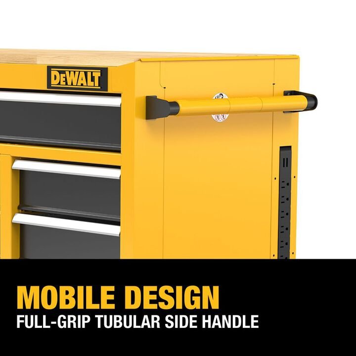 DEWALT 52 Inch Wide 8 Drawer Mobile Workstation