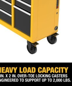 DEWALT 52 Inch Wide 8 Drawer Mobile Workstation