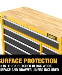 DEWALT 52 Inch Wide 8 Drawer Mobile Workstation