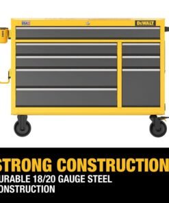 DEWALT 52 Inch Wide 8 Drawer Mobile Workstation