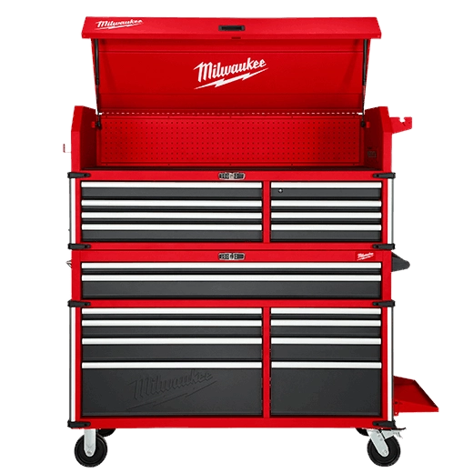 Milwaukee 56 Inch Tool Box – High Capacity Steel Storage Combo - Image 2