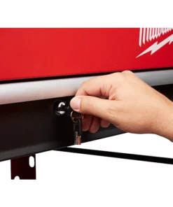 Milwaukee 40 Inch Steel Work Cart for Sale – 2-Drawer Mobile Tool Cart - Image 11